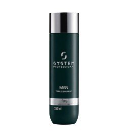 SYSTEM PROFESSIONAL - MAN TRIPLE SHAMPOO M1 (250ml) Shampoo multiuso