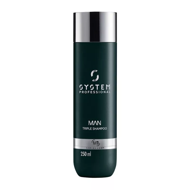 SYSTEM PROFESSIONAL - MAN TRIPLE SHAMPOO M1 (250ml) Shampoo multi uso