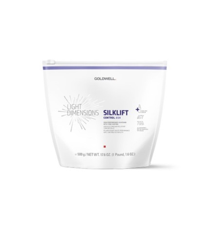 GOLDWELL - SILKLIFT CONTROL ASH Levels 5-7 (500g) Decolorante 5-7 livelli