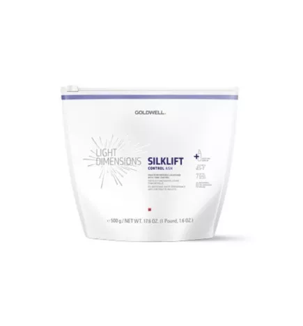 GOLDWELL - SILKLIFT CONTROL ASH Levels 5-7 (500g) Decolorante 5-7 livelli