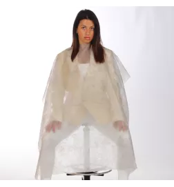 KIMONO - MANTELLE MONOUSO PARRUCCHIERE - GRIGIA (100pz)
