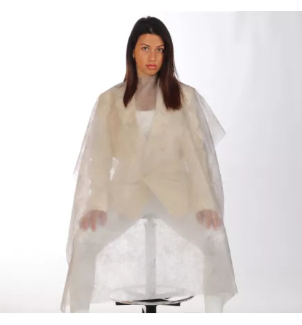KIMONO - MANTELLE MONOUSO PARRUCCHIERE - GRIGIA (100pz)