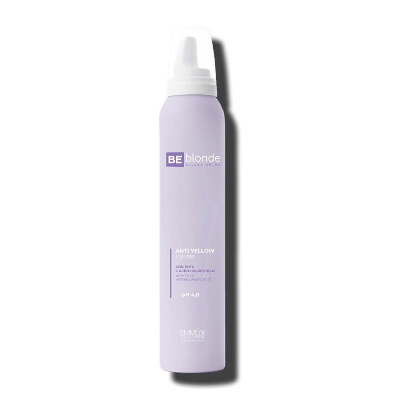 ENMEBI ITALY - BE blonde SILVER SHINE ANTI-YELLOW MOUSSE (200ml) Anti-yellow foam