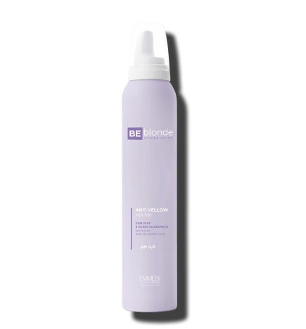 EMMEBI ITALIA - BE BLONDE SILVER SHINE ANTI-YELLOW MOUSSE (200ml) Mousse anti giallo