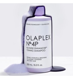 OLAPLEX - KIT N.4P BLONDE ENHANCER TONING SHAMPOO (250ml) e N.3 Hair perfector (100ml)