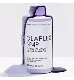 OLAPLEX - KIT N.4P BLONDE ENHANCER TONING SHAMPOO (250ml) e N.3 Hair perfector (100ml)