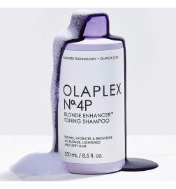 OLAPLEX - KIT N.4P BLOND ENHANCE TONING SHAMPOO (250ml) and N.3 Hair Perfector (100ml)