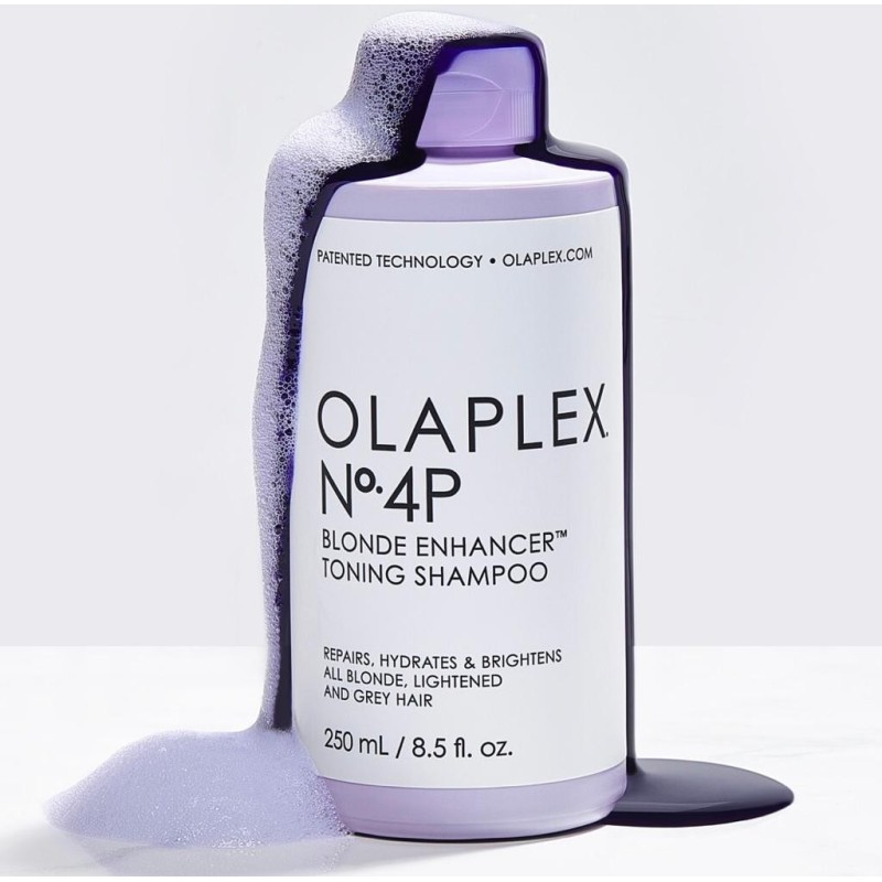 OLAPLEX - KIT N.4P BLOND ENHANCE TONING SHAMPOO (250ml) and N.3 Hair Perfector (100ml)