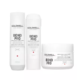 GOLDWELL - DUALSENSES BOND PRO KIT FORTIFYING SHAMPOO - CONDITIONER - MASK