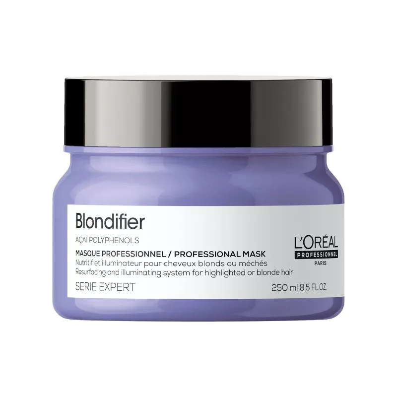 The OREAL PROFESSIONNEL - SERIE EXPERT - BLONDIFIER Mask (250ml) Lighting Repair Mask