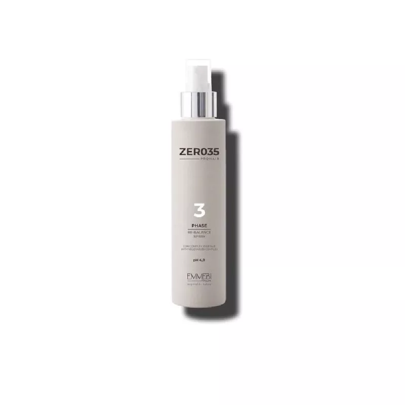 EMMEBI ITALY - ZER035 PRO HAIR - RE-BALANCE SPRAY Phase 3 (150ml) Sealing Spray EMMEBI ITALY - ZER035 PRO HAIR - RE-BALANCE SPRAY Phase 3 (150ml) Sealing Spray