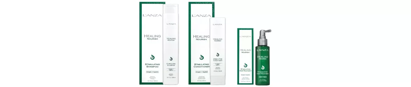L'Anza Healing Nourish| On Planet Hair professional products for thicker hair